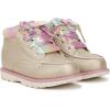 imageDr Scholls Shoes Boys Classic First Walker ShoeGold Rainbow Shimmer
