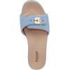 imageDr Scholls Shoes Womens Original Flex Slide SandalBlue Sky Smooth
