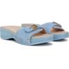 imageDr Scholls Shoes Womens Original Flex Slide SandalBlue Sky Smooth