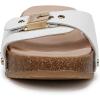 imageDr Scholls Shoes Womens Original Flex Slide SandalWhite Leather