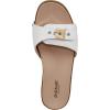 imageDr Scholls Shoes Womens Original Flex Slide SandalWhite Leather