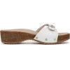 imageDr Scholls Shoes Womens Original Flex Slide SandalWhite Leather