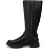 imageDr Scholls Womens Headstart Moto Knee High BootBlack Smooth
