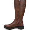 imageDr Scholls Womens Headstart Moto Knee High BootChestnut Smooth