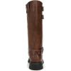 imageDr Scholls Womens Headstart Moto Knee High BootChestnut Smooth