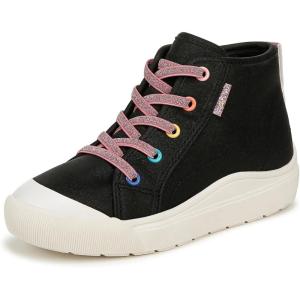 imageDr Scholls Boys Time Off High SneakerBlack Shimmer