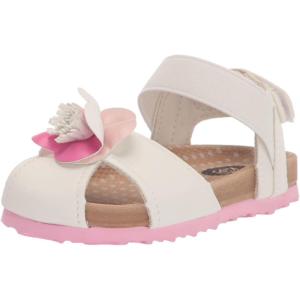 imageDr Scholls Girls Islandflower Strappy Sandal FlatWhite