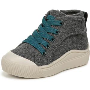 imageDr Scholls Shoes BabyGirls Classic SneakerCharcoal Grey Wool