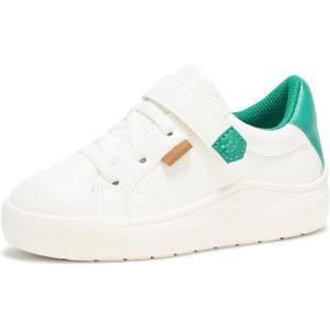 imageDr Scholls Shoes Girls Time Off Toddler SneakerWhiteGreen Smooth
