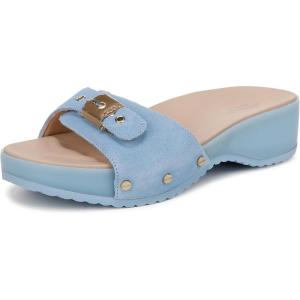 imageDr Scholls Shoes Womens Original Flex Slide SandalBlue Sky Smooth