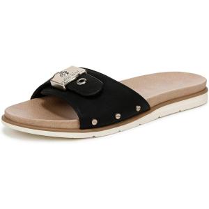 imageDr Scholls Womens Nice Iconic Flat SandalBlack