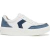 imageDr Scholls Womens Madison Lace SneakerWhiteBlue Fabric