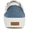 imageDr Scholls Womens Madison Lace SneakerWhiteBlue Fabric