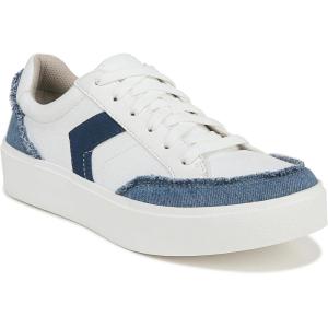 imageDr Scholls Womens Madison Lace SneakerWhiteBlue Fabric