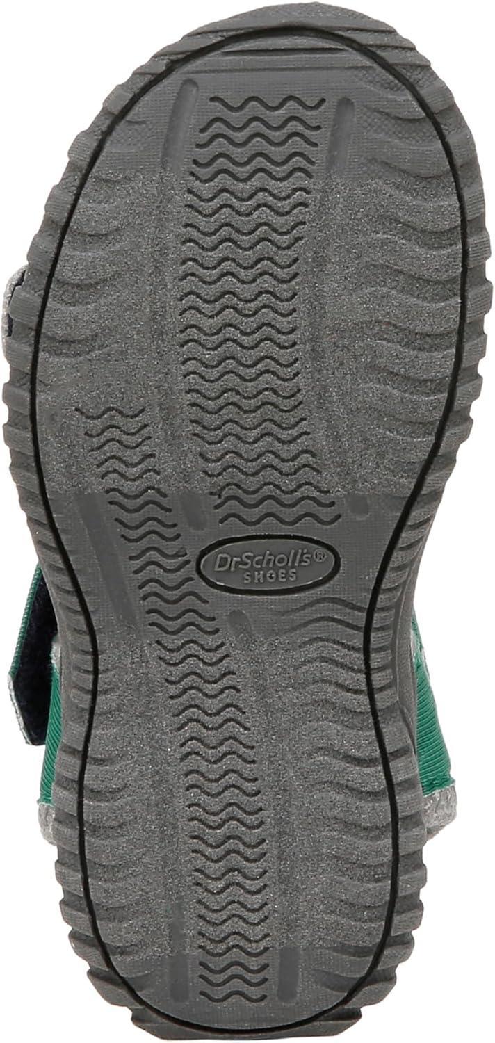 imageDr Scholls Kids BabyGirls Time2play Toddler Sport SandalCourt Green Fabric