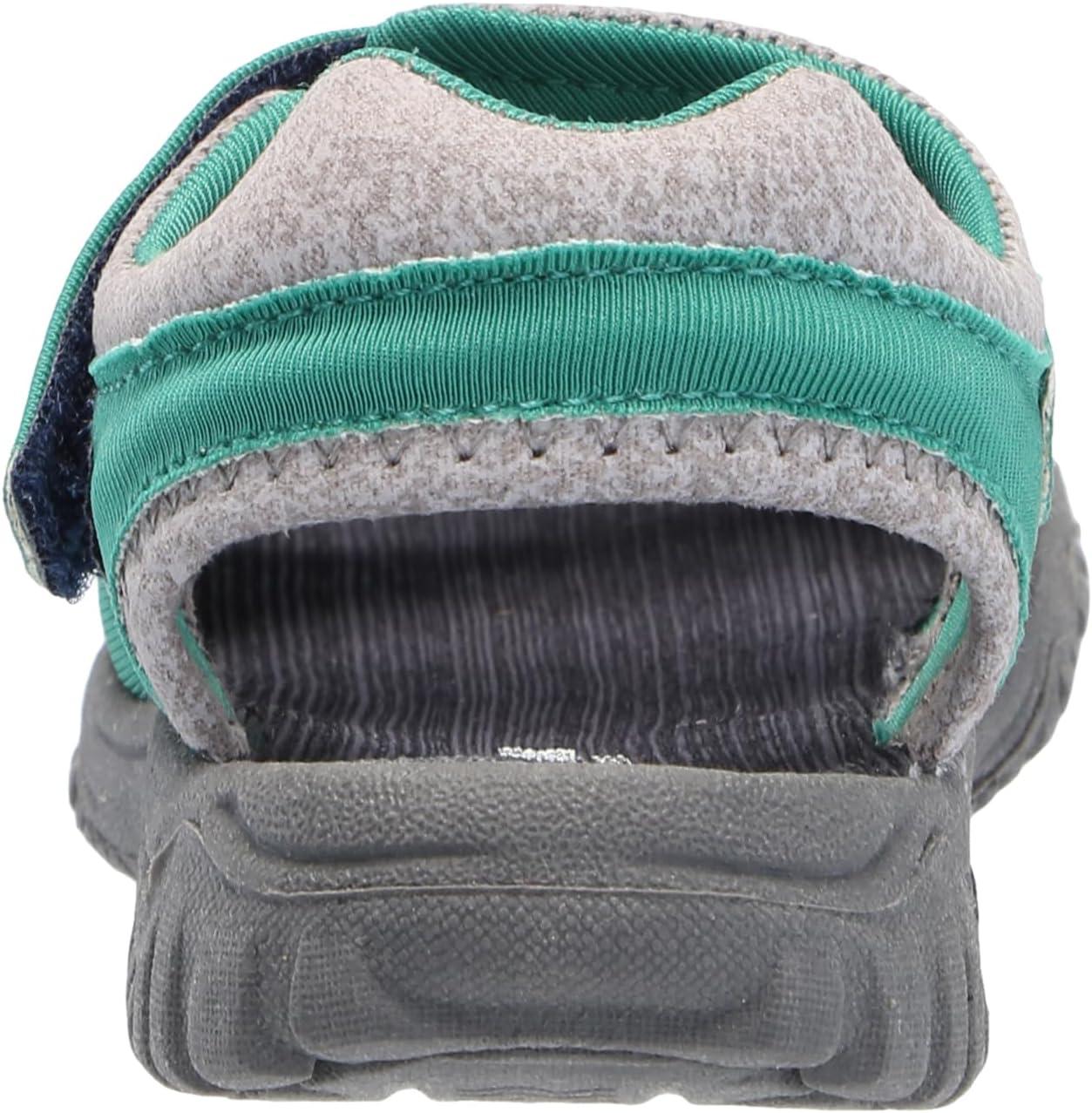 imageDr Scholls Kids BabyGirls Time2play Toddler Sport SandalCourt Green Fabric