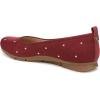 imageDr Scholls Shoes Womens Timeless Ballet Flat Burgundy Red 9