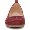 imageDr Scholls Shoes Womens Timeless Ballet Flat Burgundy Red 9