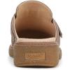 imageDr Scholls Womens Calm Clog MuleWoodsmoke Brown