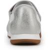 imageDr Scholls Womens Goodie Mary Jane FlatSilver White Smooth