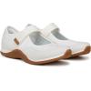 imageDr Scholls Womens Goodie Mary Jane FlatWhite Tofu Fabric