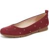 imageDr Scholls Shoes Womens Timeless Ballet Flat Burgundy Red 9