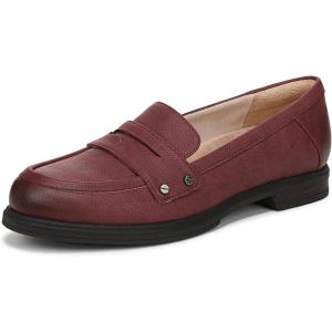 imageDr Scholls Womens Hello Loafer Loafer Flat Burgundy Dark Red 11 M
