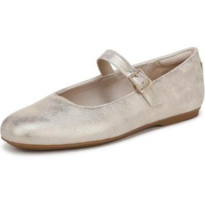 imageDr Scholls Womens Wexley Mary Jane FlatLight Gold Smooth