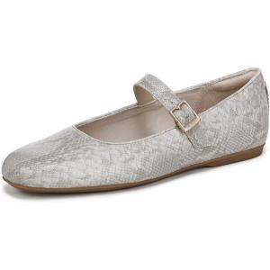imageDr Scholls Womens Wexley Mary Jane FlatLight Grey Snake