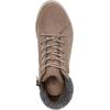 imageDr Scholls Shoes Womens Nice Day Max Alpine Ankle BootMocha Taupe Microfiber
