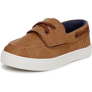 imageDr Scholls BabyBoys Madison Boat Toddler ShoeHoney Brown Smooth