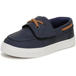 imageDr Scholls BabyBoys Madison Boat Toddler ShoeOxide Blue Smooth