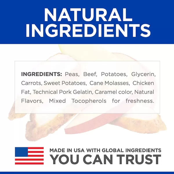 imageHills Grain Free Dog Treats SoftBaked Naturals with Beef amp Sweet Potatoes Soft Healthy Dog Snacks 8 oz BagBeef amp Sweet Potatoes