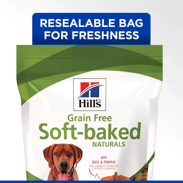 imageHills Grain Free Dog Treats SoftBaked Naturals with Beef amp Sweet Potatoes Soft Healthy Dog Snacks 8 oz BagDuck amp Pumpkin