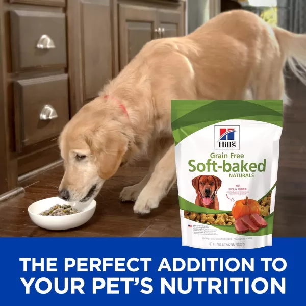 imageHills Grain Free Dog Treats SoftBaked Naturals with Beef amp Sweet Potatoes Soft Healthy Dog Snacks 8 oz BagDuck amp Pumpkin