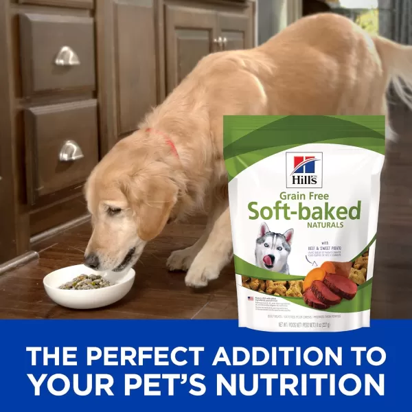 imageHills Grain Free Dog Treats SoftBaked Naturals with Beef amp Sweet Potatoes Soft Healthy Dog Snacks 8 oz BagVariety Pack