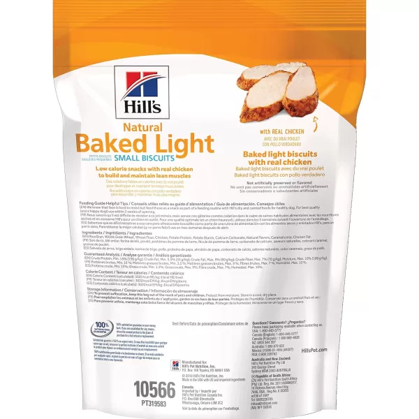 imageHills Natural Baked Light Dog Biscuits with Real Chicken for Small Dogs Healthy Dog Snacks 8 oz BagHills Natural Baked Light Dog Biscuits with Real Chicken for Small Dogs Healthy Dog Snacks 8 oz Bag