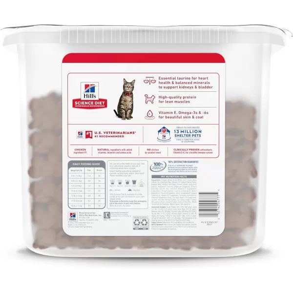 imageHills Pet Nutrition Science Diet Dry Cat Food Adult Chicken Recipe 20 lb Pantry PackHills Pet Nutrition Science Diet Dry Cat Food Adult Chicken Recipe 20 lb Pantry Pack