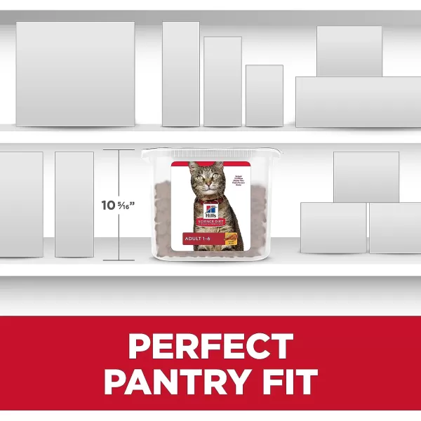 imageHills Pet Nutrition Science Diet Dry Cat Food Adult Chicken Recipe 20 lb Pantry PackHills Pet Nutrition Science Diet Dry Cat Food Adult Chicken Recipe 20 lb Pantry Pack