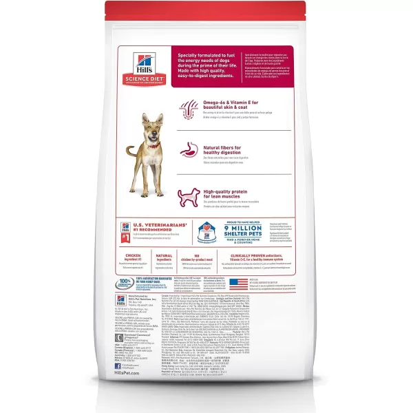 imageHills Pet Nutrition Science Diet Dry Dog Food Adult Chicken amp Barley Recipe 35 lb BagChicken amp Barley 35 Pound Pack of 1