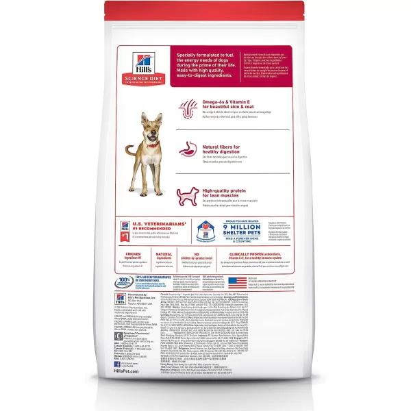 imageHills Pet Nutrition Science Diet Dry Dog Food Adult Chicken amp Barley Recipe 35 lb BagChicken amp Barley 5 Pound Pack of 1