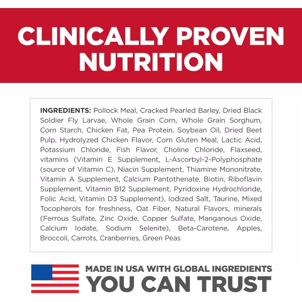 imageHills Pet Nutrition Science Diet Dry Dog Food Adult Sensitive Stomach amp Skin Chicken amp Barley Recipe 17 lb Pantry PackPollock amp Insect Meal 35 Pound Pack of 1