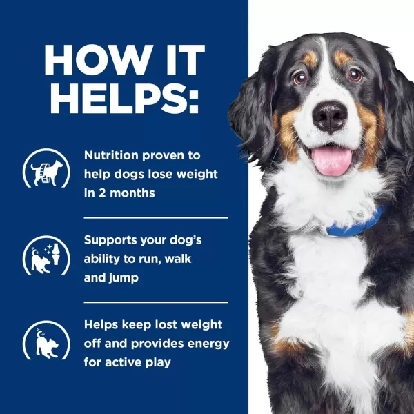 imageHills Prescription Diet Metabolic  Mobility Weight  jd Joint Care Chicken Flavor Dry Dog Food Veterinary Diet 15 lb Bag1 Count Pack of 1