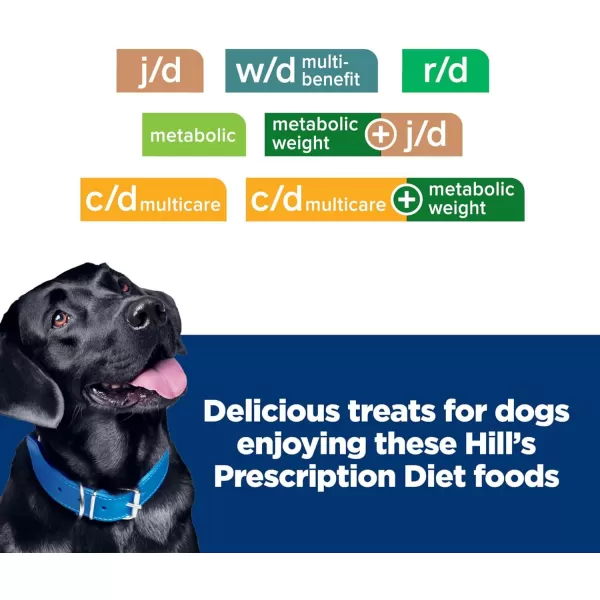 imageHills Prescription Diet Metabolic Weight Management Dog Treats Veterinary Diet 12 oz BagMetabolic Treats 12 Ounce Pack of 1