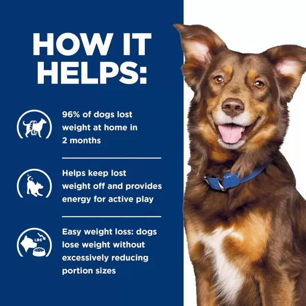 imageHills Prescription Diet Metabolic Weight Management Vegetable amp Chicken Stew Wet Dog Food Veterinary Diet 125 oz Cans 12PackVegetable amp Beef Stew 12 x 125 oz