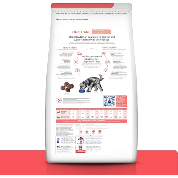 imageHills Prescription Diet ONC Care Chicken Dry Dog Food Veterinary Diet 15 lb Bag15 Pound Pack of 1