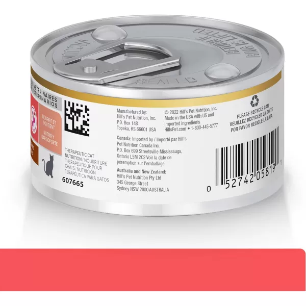 imageHills Prescription Diet ONC Care Wet Cat Food Chicken amp Vegetable Stew Veterinary Diet 29 oz Cans 24Pack24 x 29 oz