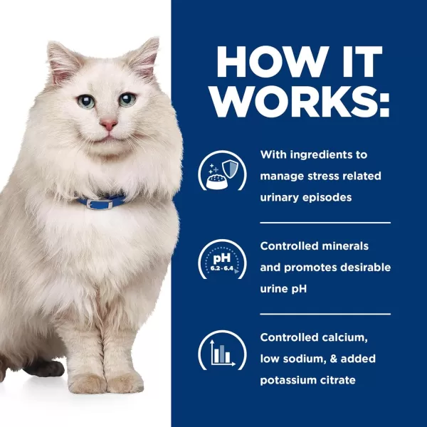 imageHills Prescription Diet cd Multicare Stress Urinary Care with Chicken Dry Cat Food Veterinary Diet 176 lb BagHills Prescription Diet cd Multicare Stress Urinary Care with Chicken Dry Cat Food Veterinary Diet 176 lb Bag