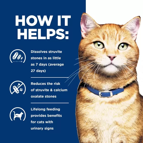 imageHills Prescription Diet cd Multicare Urinary Care with Chicken Dry Cat Food Veterinary Diet 85 lb BagSeafood 176 Pound Pack of 1