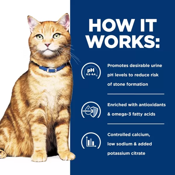 imageHills Prescription Diet cd Multicare Urinary Care with Chicken Dry Cat Food Veterinary Diet 85 lb BagSeafood 176 Pound Pack of 1